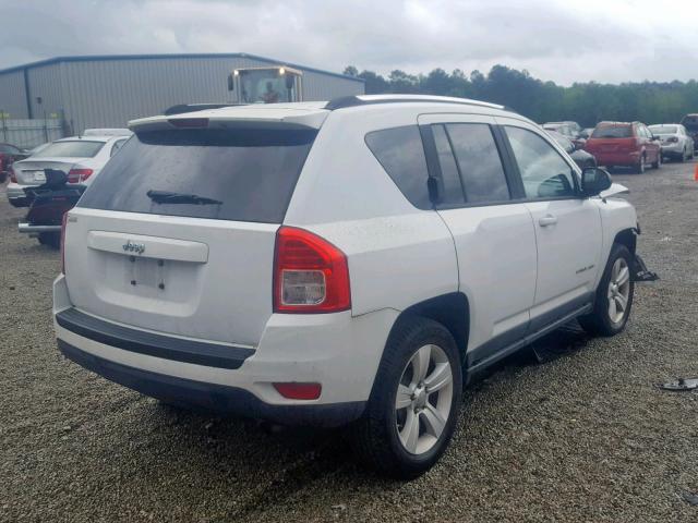 1J4NT1FA4BD248616 - 2011 JEEP COMPASS SP Ақ фото 4