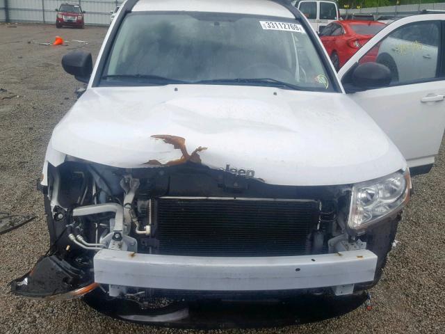 1J4NT1FA4BD248616 - 2011 JEEP COMPASS SP Ақ фото 7