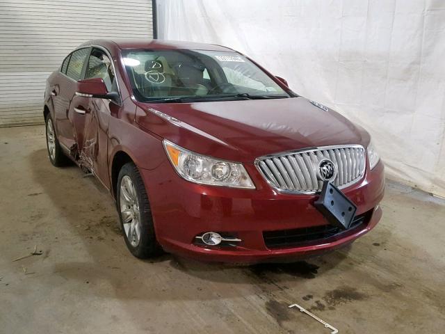 1G4GD5EG4AF165064 - 2010 BUICK LACROSSE C RED photo 1