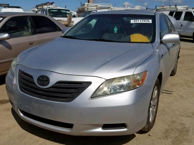 4T1BB46K19U073690 - 2009 TOYOTA CAMRY HYBR SILVER photo 2