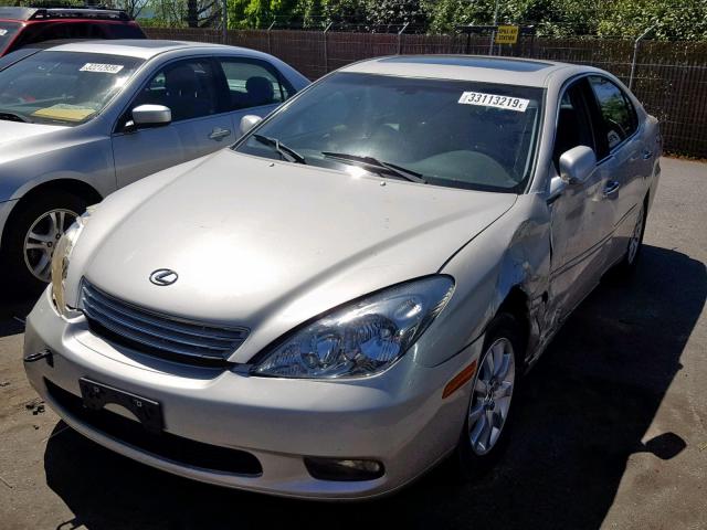 JTHBF30G425019273 - 2002 LEXUS ES 300 CREAM photo 2