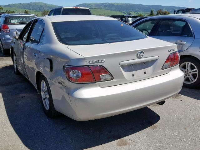 JTHBF30G425019273 - 2002 LEXUS ES 300 CREAM photo 3