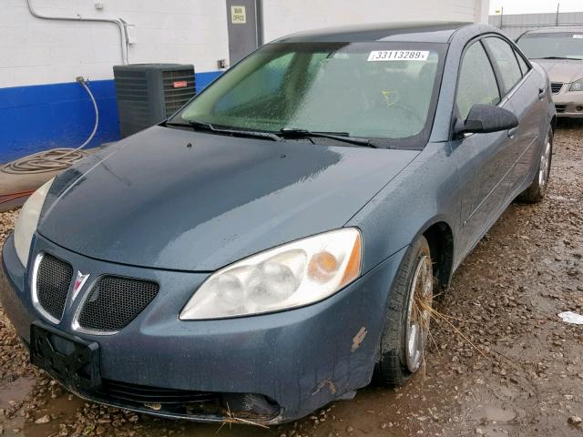 1G2ZH558464215298 - 2006 PONTIAC G6 GT GRAY photo 2