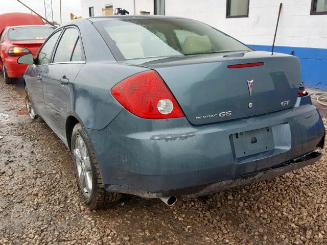 1G2ZH558464215298 - 2006 PONTIAC G6 GT GRAY photo 3