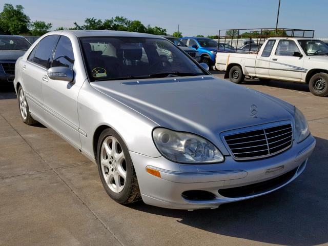 WDBNG84J05A442585 - 2005 MERCEDES-BENZ S 500 4MAT SILVER photo 1