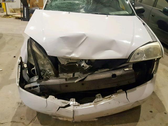 1FAFP34N87W279997 - 2007 FORD FOCUS ZX4 WHITE photo 7