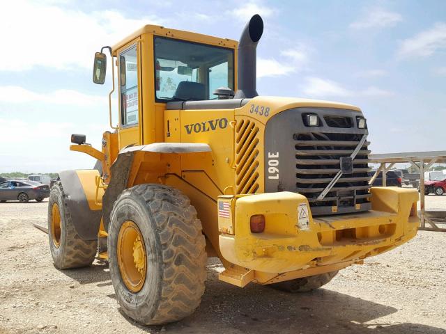 L90EV67358 - 2006 VOLVO L90E Q/C YELLOW photo 3