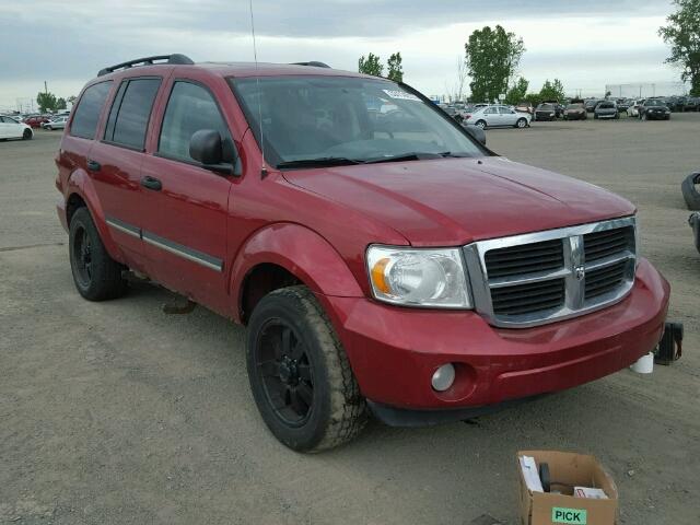 1D8HB48N68F119993 - 2008 DODGE DURANGO SL RED photo 1