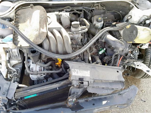 3VW2K7AJ1CM337570 - 2012 VOLKSWAGEN JETTA BASE WHITE photo 7