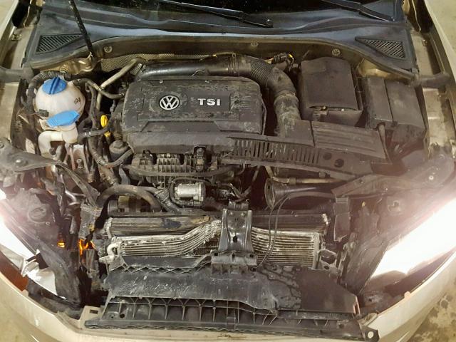 1VWBT7A35FC044405 - 2015 VOLKSWAGEN PASSAT SE GOLD photo 7