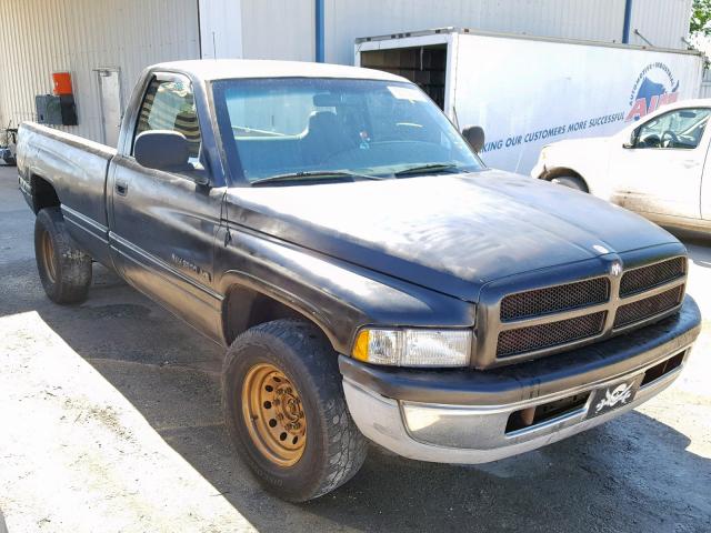 3B7KC26Z81M267208 - 2001 DODGE RAM 2500 BLACK photo 1