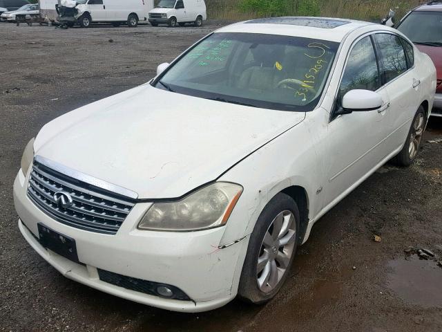 JNKAY01FX6M266027 - 2006 INFINITI M35 BASE WHITE photo 2