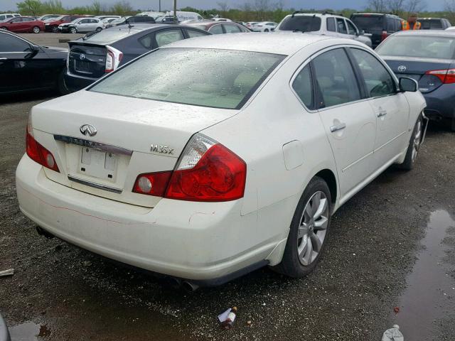 JNKAY01FX6M266027 - 2006 INFINITI M35 BASE WHITE photo 4