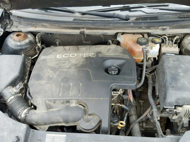 1G1ZH57B99F181588 - 2009 CHEVROLET MALIBU 1LT BLACK photo 7