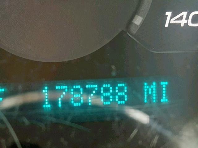 1G1ZH57B99F181588 - 2009 CHEVROLET MALIBU 1LT BLACK photo 8