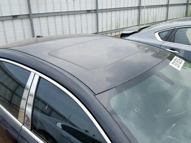 1G1ZH57B99F181588 - 2009 CHEVROLET MALIBU 1LT BLACK photo 9