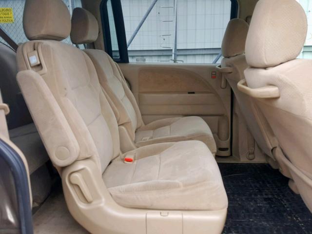 5FNRL38275B062056 - 2005 HONDA ODYSSEY LX BEIGE photo 6