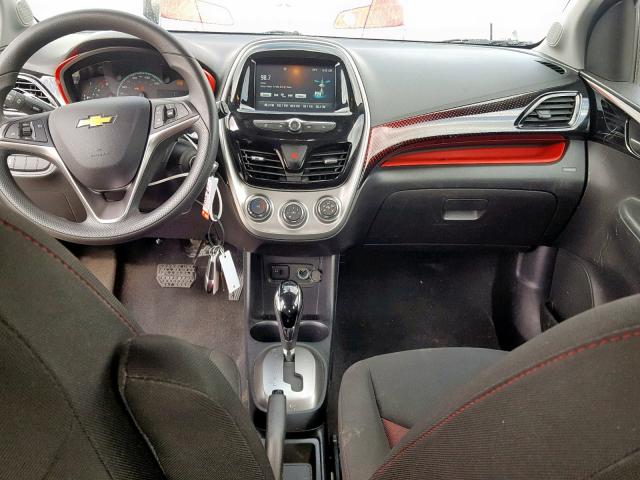 KL8CD6SA3GC604234 - 2016 CHEVROLET SPARK 1LT WHITE photo 9