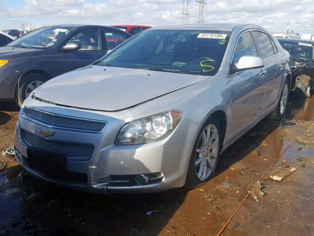 1G1ZG5E76CF267742 - 2012 CHEVROLET MALIBU LTZ SILVER photo 2