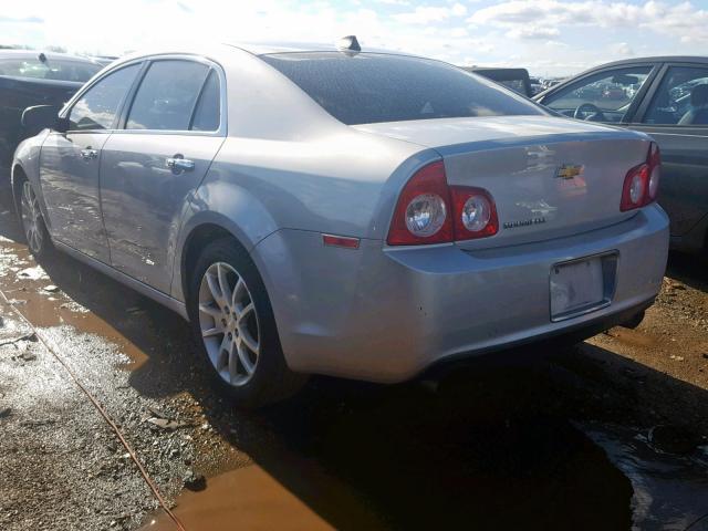 1G1ZG5E76CF267742 - 2012 CHEVROLET MALIBU LTZ SILVER photo 3