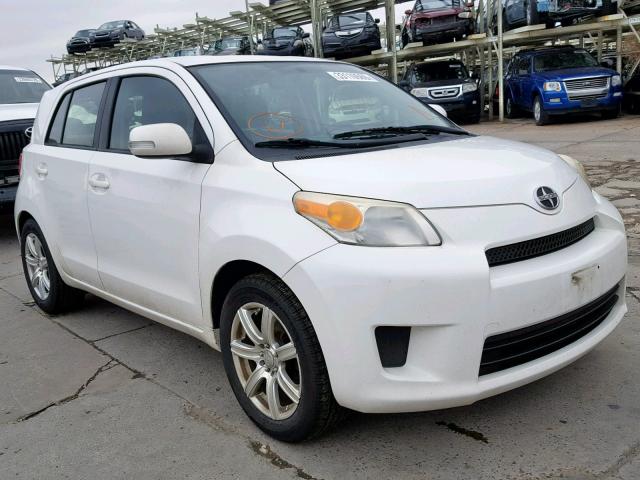 JTKKU104X8J003511 - 2008 TOYOTA SCION XD WHITE photo 1