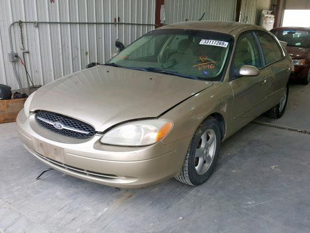 1FAFP55U61G156346 - 2001 FORD TAURUS SES GOLD photo 2