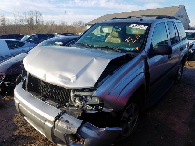 1GNDS13S252126846 - 2005 CHEVROLET TRAILBLAZER LS  photo 2