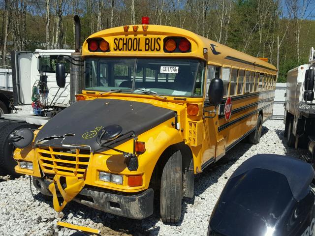 1BAKGCKA65F225775 - 2005 BLUE BIRD SCHOOL BUS YELLOW photo 2