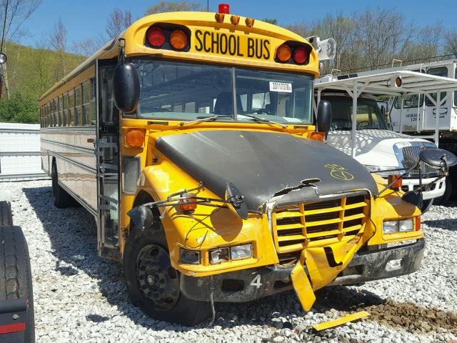 1BAKGCKA65F225775 - 2005 BLUE BIRD SCHOOL BUS YELLOW photo 9