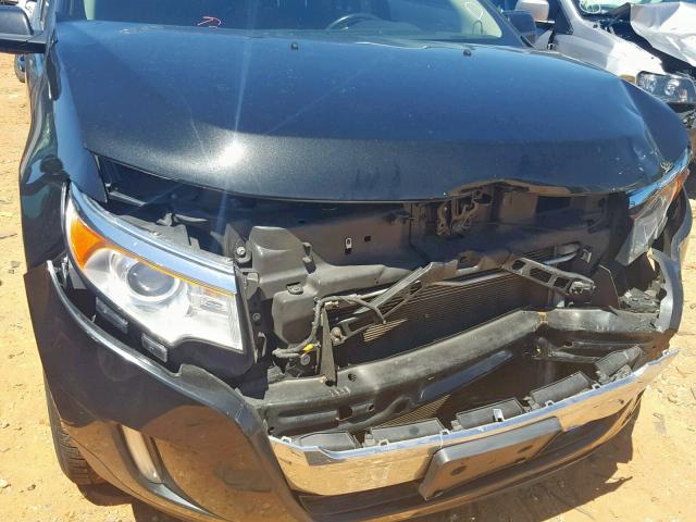 2FMDK3JC3DBB81178 - 2013 FORD EDGE SEL BLACK photo 9