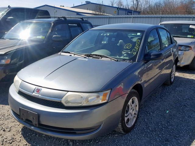 1G8AJ52F54Z192611 - 2004 SATURN ION LEVEL GRAY photo 2