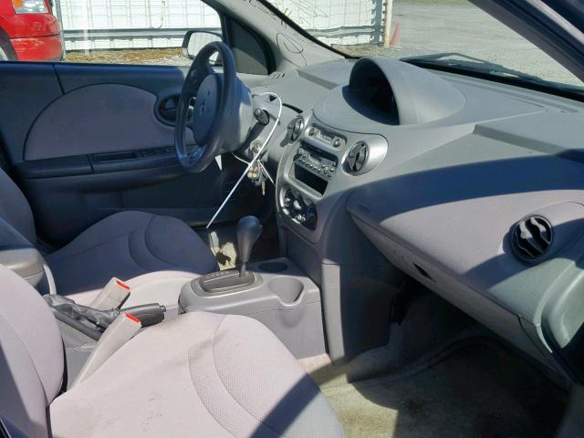 1G8AJ52F54Z192611 - 2004 SATURN ION LEVEL GRAY photo 5