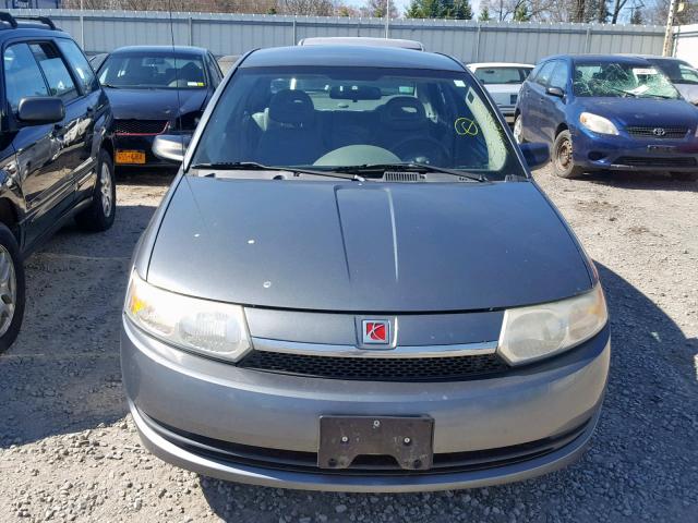 1G8AJ52F54Z192611 - 2004 SATURN ION LEVEL GRAY photo 9