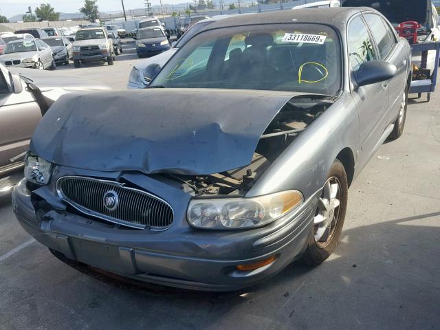 1G4HP52K54U258258 - 2004 BUICK LESABRE CU GRAY photo 2