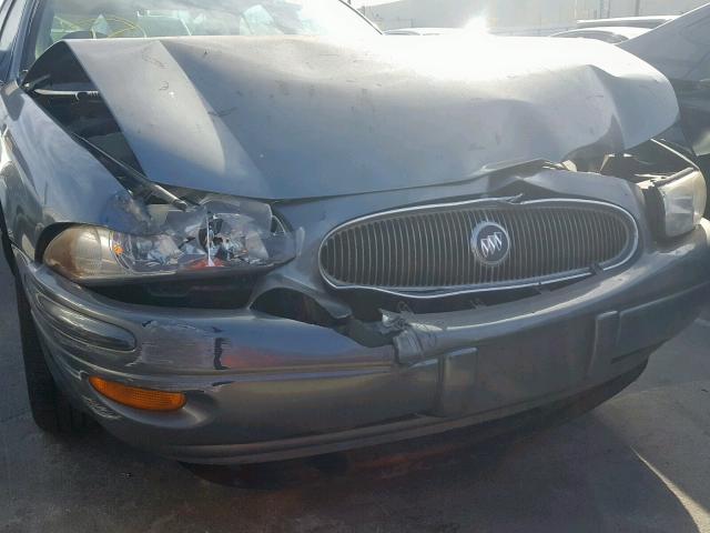 1G4HP52K54U258258 - 2004 BUICK LESABRE CU GRAY photo 9