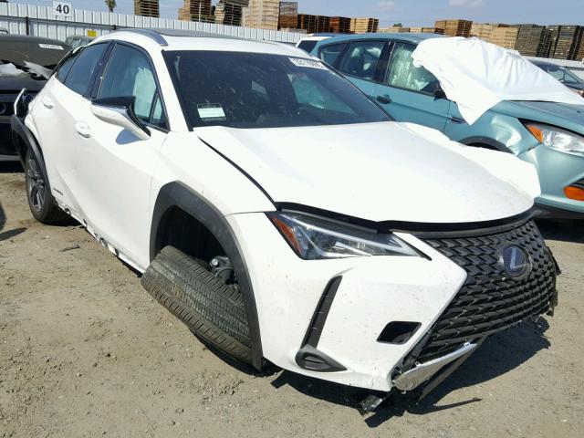 JTHU9JBH9K2004375 - 2019 LEXUS UX 250H WHITE photo 1