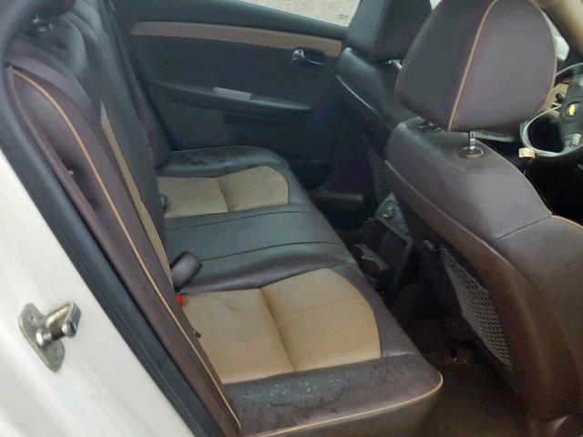 1G1ZE5EU1BF175562 - 2011 CHEVROLET MALIBU LTZ თეთრი ფოტო 6