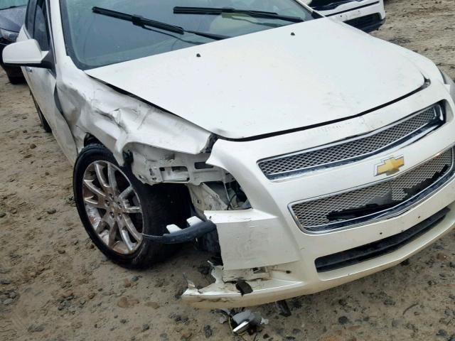 1G1ZE5EU1BF175562 - 2011 CHEVROLET MALIBU LTZ თეთრი ფოტო 9