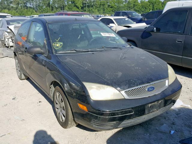 3FAFP31N85R144135 - 2005 FORD FOCUS ZX3 BLACK photo 1