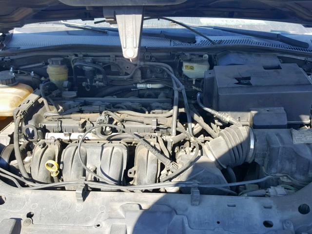 3FAFP31N85R144135 - 2005 FORD FOCUS ZX3 BLACK photo 7