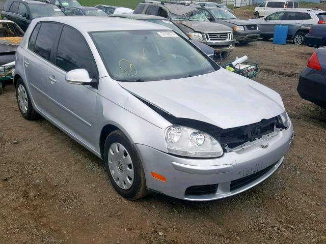 WVWDB71K69W142822 - 2009 VOLKSWAGEN RABBIT SILVER photo 1