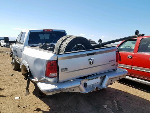 3C63DRKL7CG285638 - 2012 DODGE RAM 3500 L SILVER photo 3