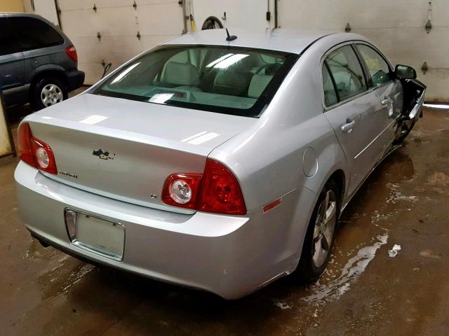 1G1ZJ57B69F230198 - 2009 CHEVROLET MALIBU 2LT SILVER photo 4