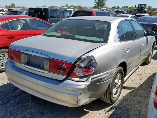 1G4HP52K544151646 - 2004 BUICK LESABRE CU SILVER photo 4