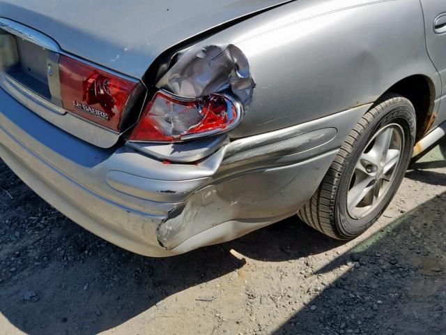 1G4HP52K544151646 - 2004 BUICK LESABRE CU SILVER photo 9