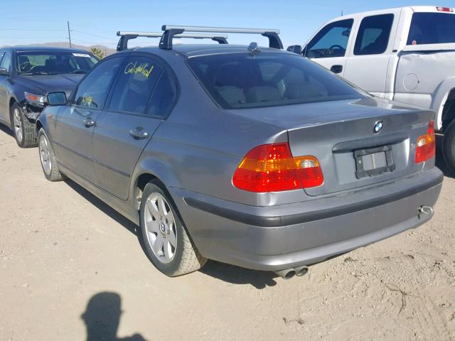 WBAEU334X5PR16562 - 2005 BMW 325 XI GRAY photo 3