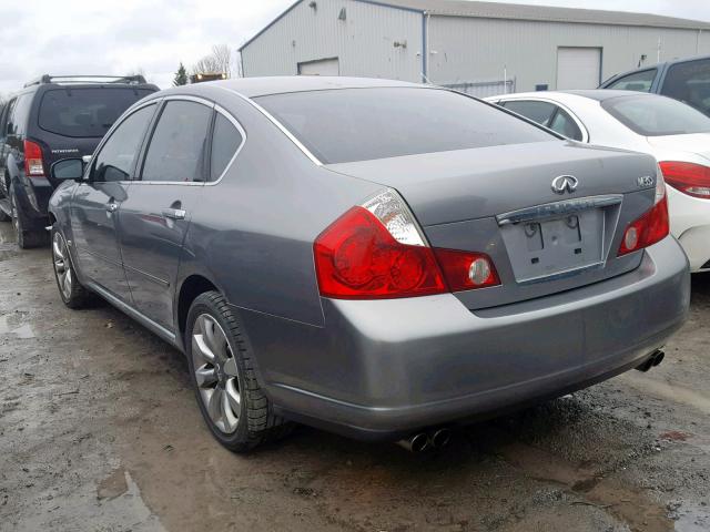 JNKAY01F26M265339 - 2006 INFINITI M35 BASE GRAY photo 3