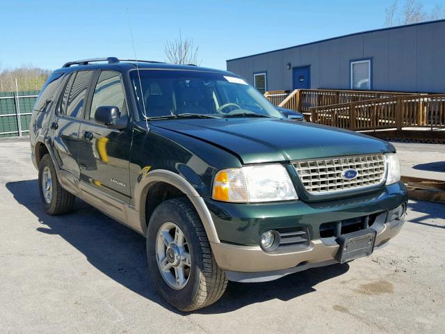 1FMDU64W62UA49234 - 2002 FORD EXPLORER E GREEN photo 1