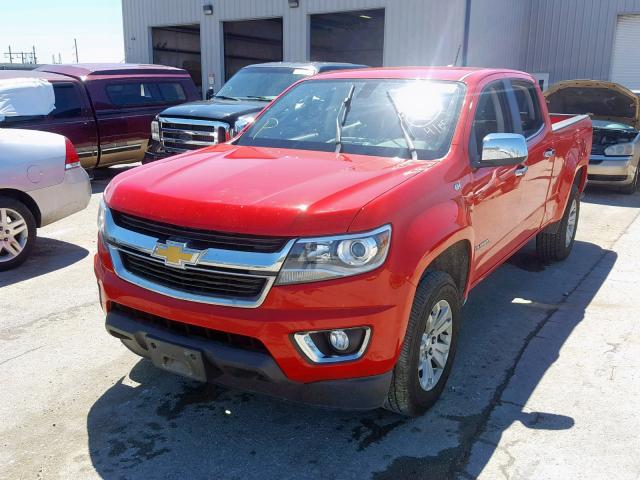 1GCGTBE31F1206435 - 2015 CHEVROLET COLORADO L RED photo 2