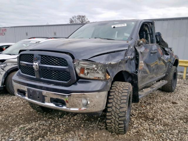 1C6RR7LT3ES250430 - 2014 RAM 1500 SLT CHARCOAL photo 2